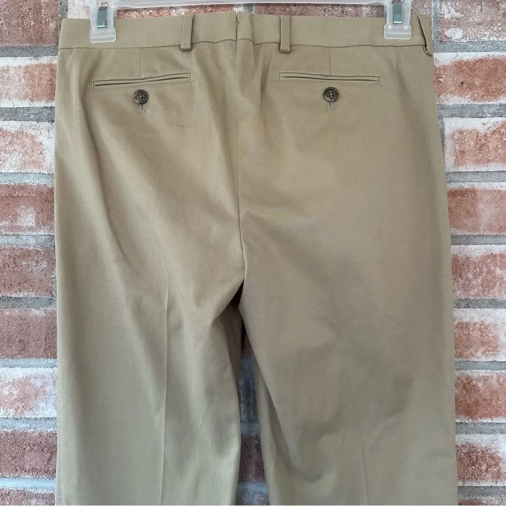 Polo Ralph Lauren Khaki Pants Boys 18 Tall 30 x 34 Tan Uniform Long Chino